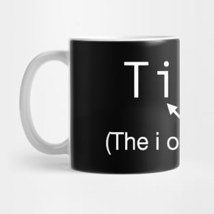 The "i" of the Tiger. Mug